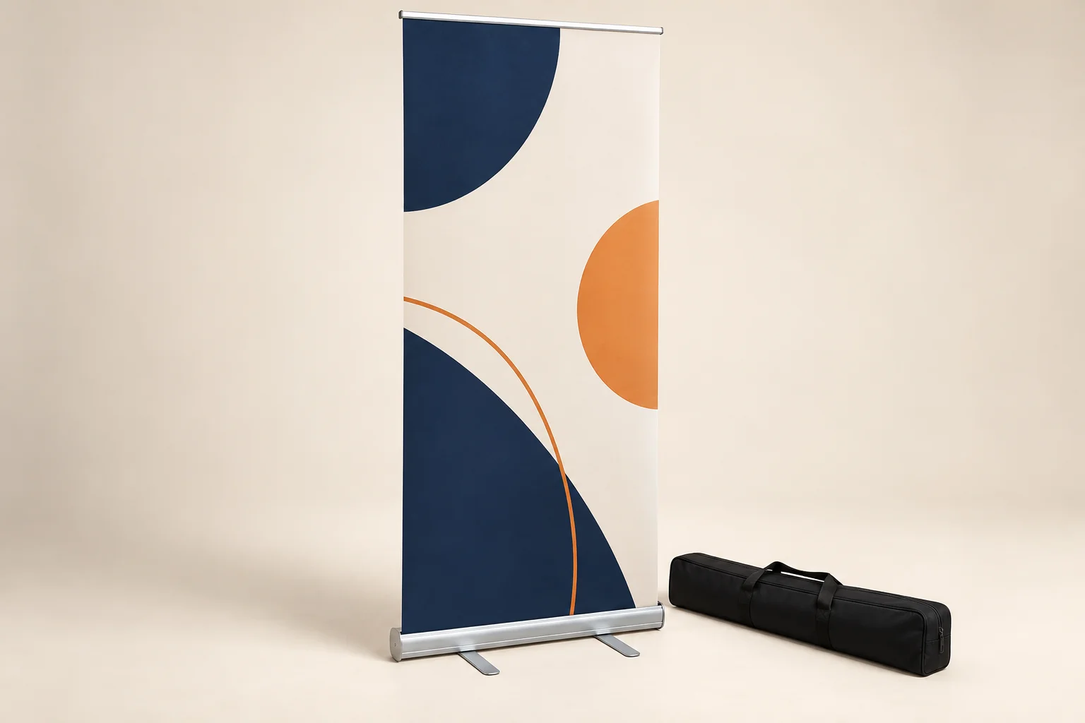Ενδεικτικό mock-up: Roll-up